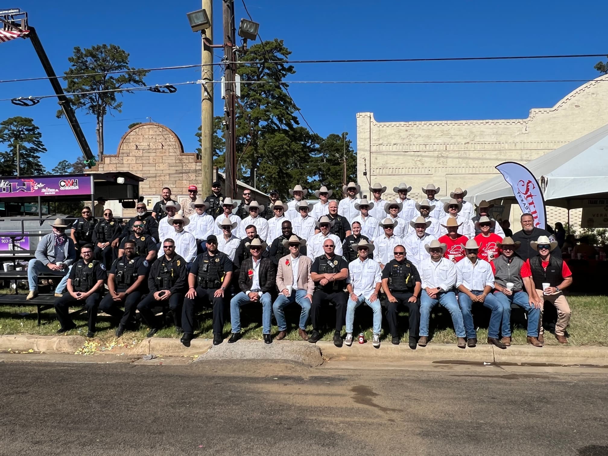Strutters at the Texas Rose Festival Parade